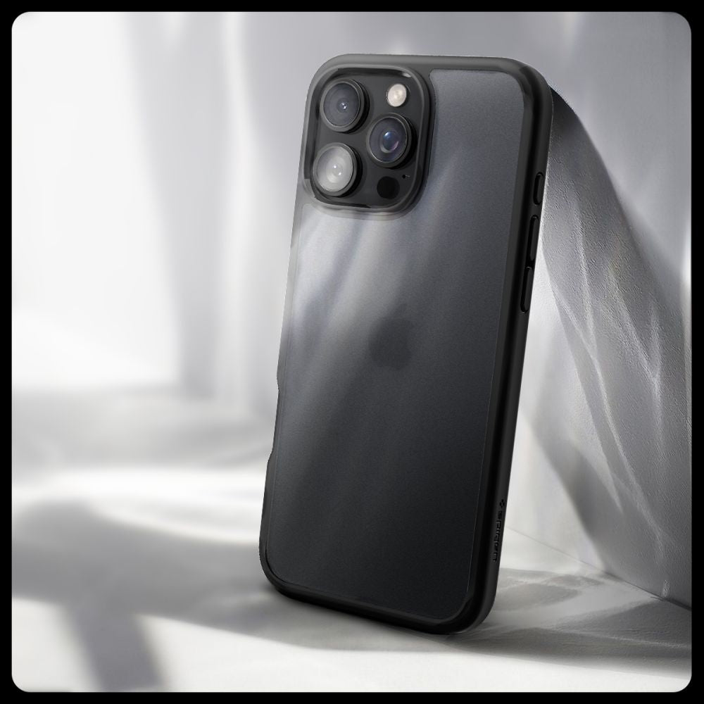 COQUE SPIGEN ULTRA HYBRID IPHONE 16 PRO MAX NOIR FROST