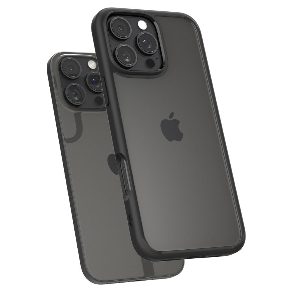 COQUE SPIGEN ULTRA HYBRID IPHONE 16 PRO MAX NOIR MATTE