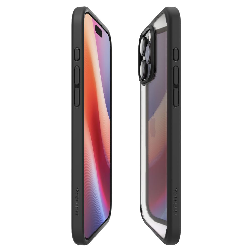COQUE SPIGEN ULTRA HYBRID IPHONE 16 PRO MAX NOIR MATTE