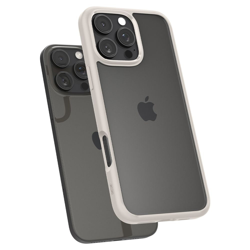 COQUE SPIGEN ULTRA HYBRID IPHONE 16 PRO MAX TITANE NATUREL