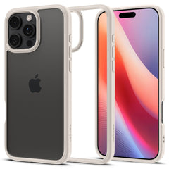 COQUE SPIGEN ULTRA HYBRID IPHONE 16 PRO MAX TITANE NATUREL