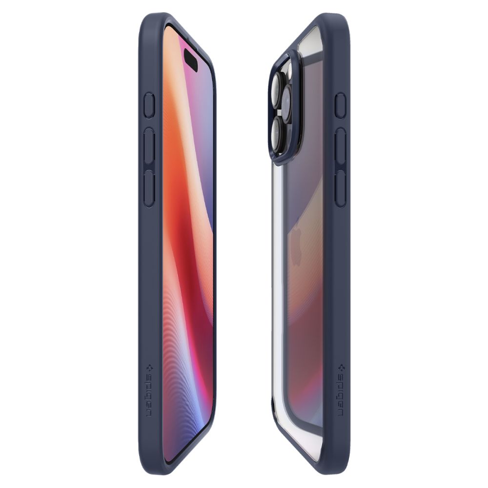 COQUE SPIGEN ULTRA HYBRID IPHONE 16 PRO MAX BLEU MARINE