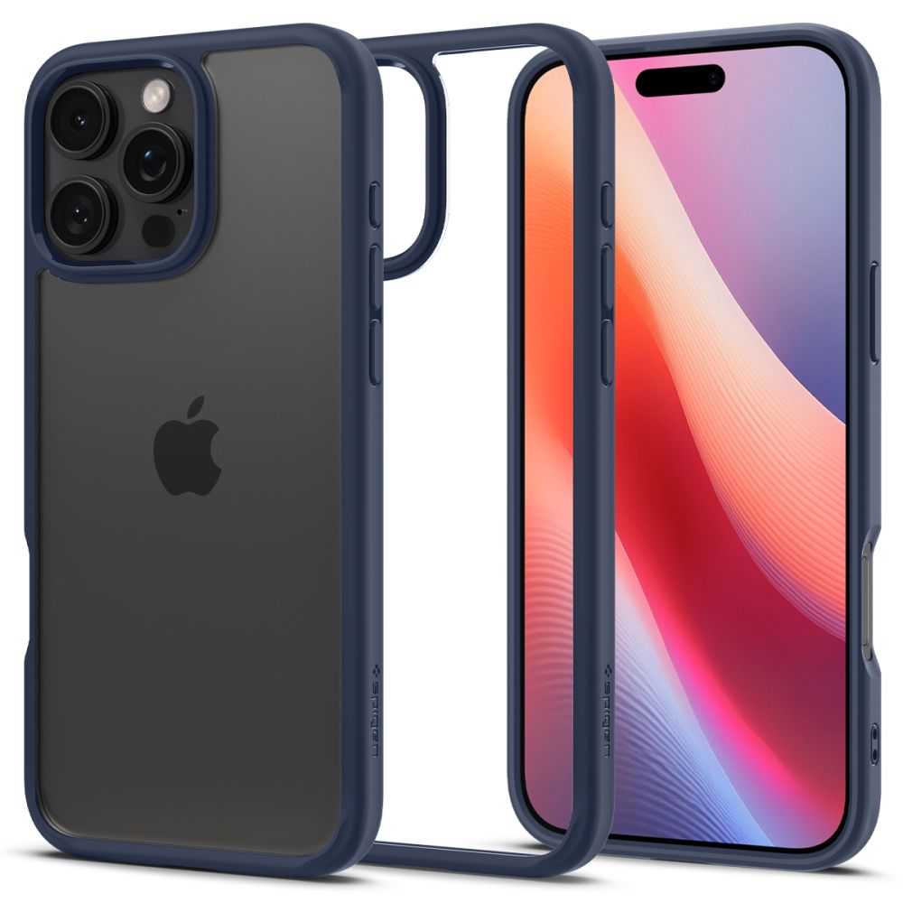 COQUE SPIGEN ULTRA HYBRID IPHONE 16 PRO MAX BLEU MARINE