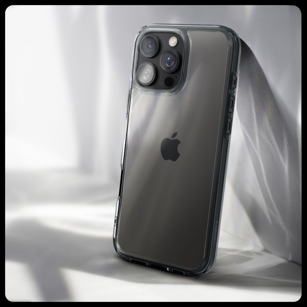 COQUE SPIGEN ULTRA HYBRID IPHONE 16 PRO MAX CRYSTAL ESPACE