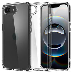 COQUE SPIGEN ULTRA HYBRID IPHONE 16E CRYSTAL CLEAR