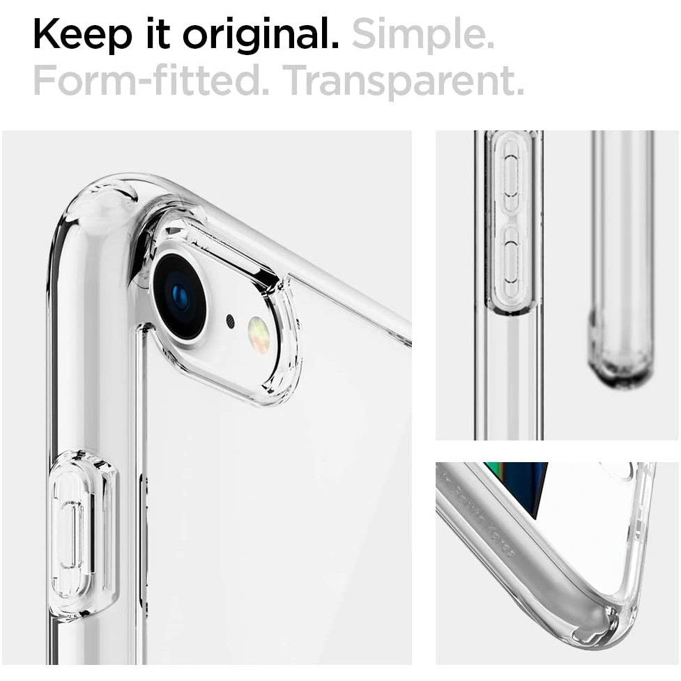 COQUE SPIGEN ULTRA HYBRID IPHONE 7/8/SE 2020 / SE 2022 CRISTAL TRANSPARENT