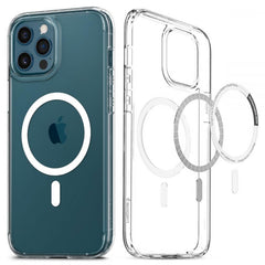 COQUE SPIGEN ULTRA HYBRID MAG IPHONE 12 PRO MAX BLANC