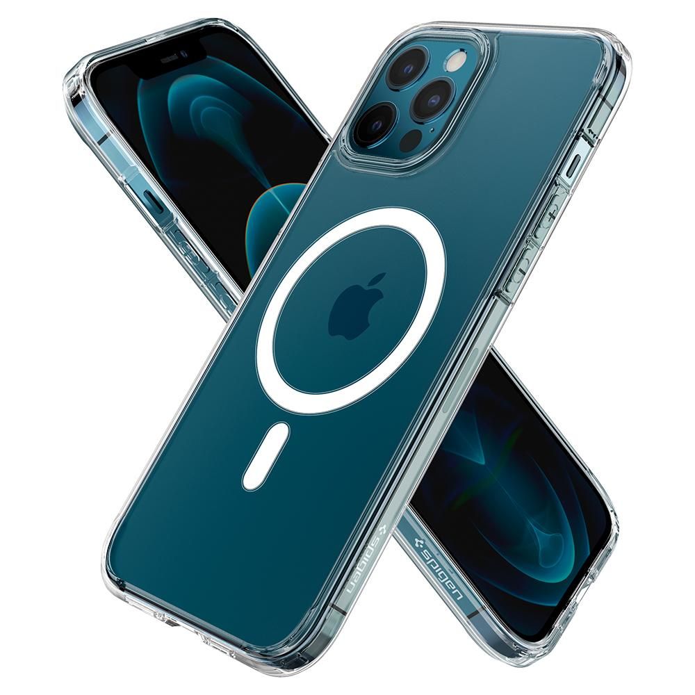 COQUE SPIGEN ULTRA HYBRID MAG IPHONE 12 PRO MAX BLANC