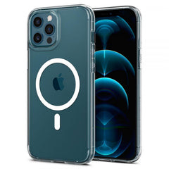 COQUE SPIGEN ULTRA HYBRID MAG IPHONE 12 PRO MAX BLANC