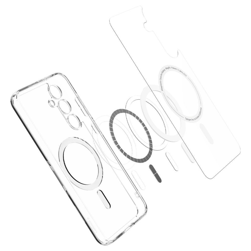 COQUE SPIGEN ULTRA HYBRID MAG MAGSAFE GALAXY S24 FE BLANCHE