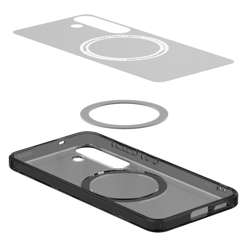 COQUE SPIGEN ULTRA HYBRID MAG MAGSAFE GALAXY S25 NOIR FROST