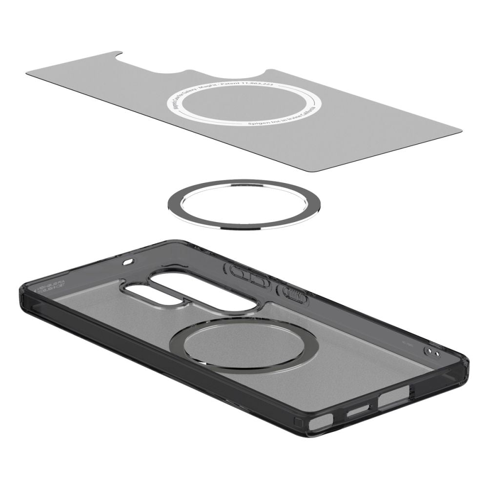 COQUE SPIGEN ULTRA HYBRID MAG MAGSAFE GALAXY S25 ULTRA NOIR FROST