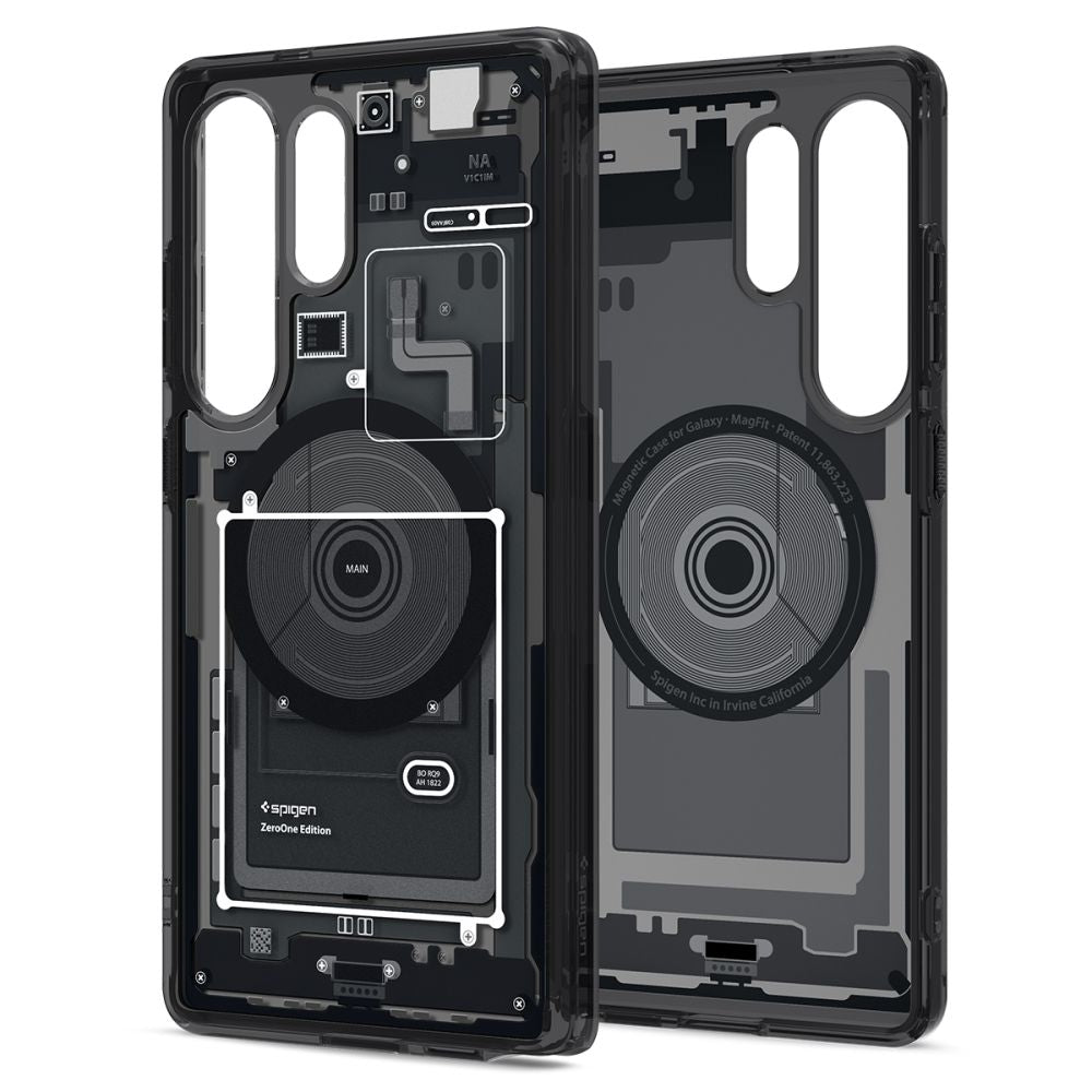 COQUE SPIGEN ULTRA HYBRID MAG MAGSAFE GALAXY S25 ULTRA ZERO ONE NOIR