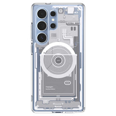 COQUE SPIGEN ULTRA HYBRID MAG MAGSAFE GALAXY S25 ULTRA ZERO ONE BLANC