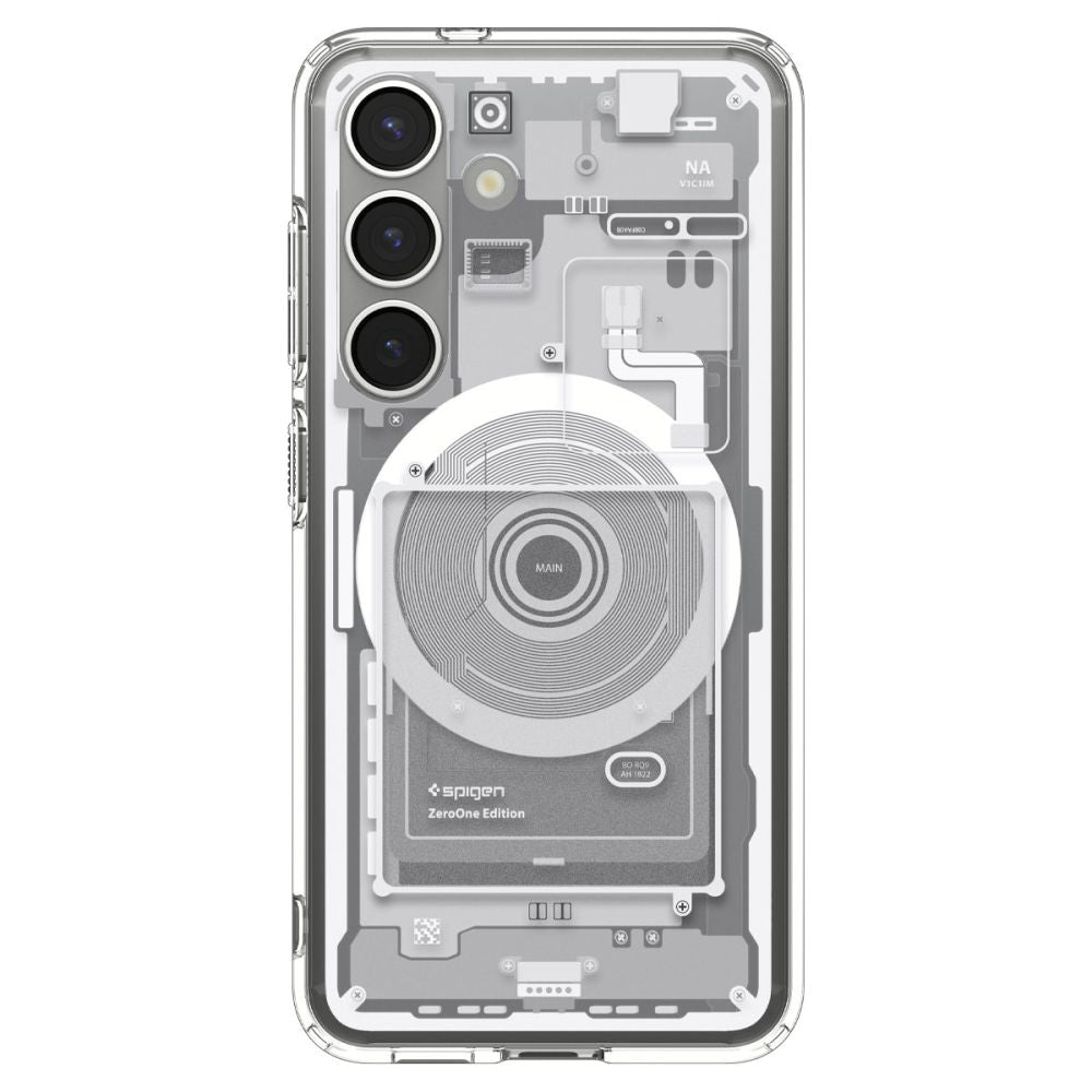 COQUE SPIGEN ULTRA HYBRID MAG MAGSAFE GALAXY S25 ZERO ONE BLANC
