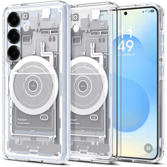 COQUE SPIGEN ULTRA HYBRID MAG MAGSAFE GALAXY S25 ZERO ONE BLANC