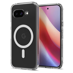 COQUE SPIGEN ULTRA HYBRID MAG MAGSAFE GOOGLE PIXEL 9A TRANSPARENT/BLANC