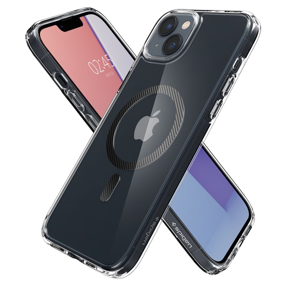 COQUE SPIGEN ULTRA HYBRID MAG MAGSAFE IPHONE 14 PLUS EN FIBRE DE CARBONE