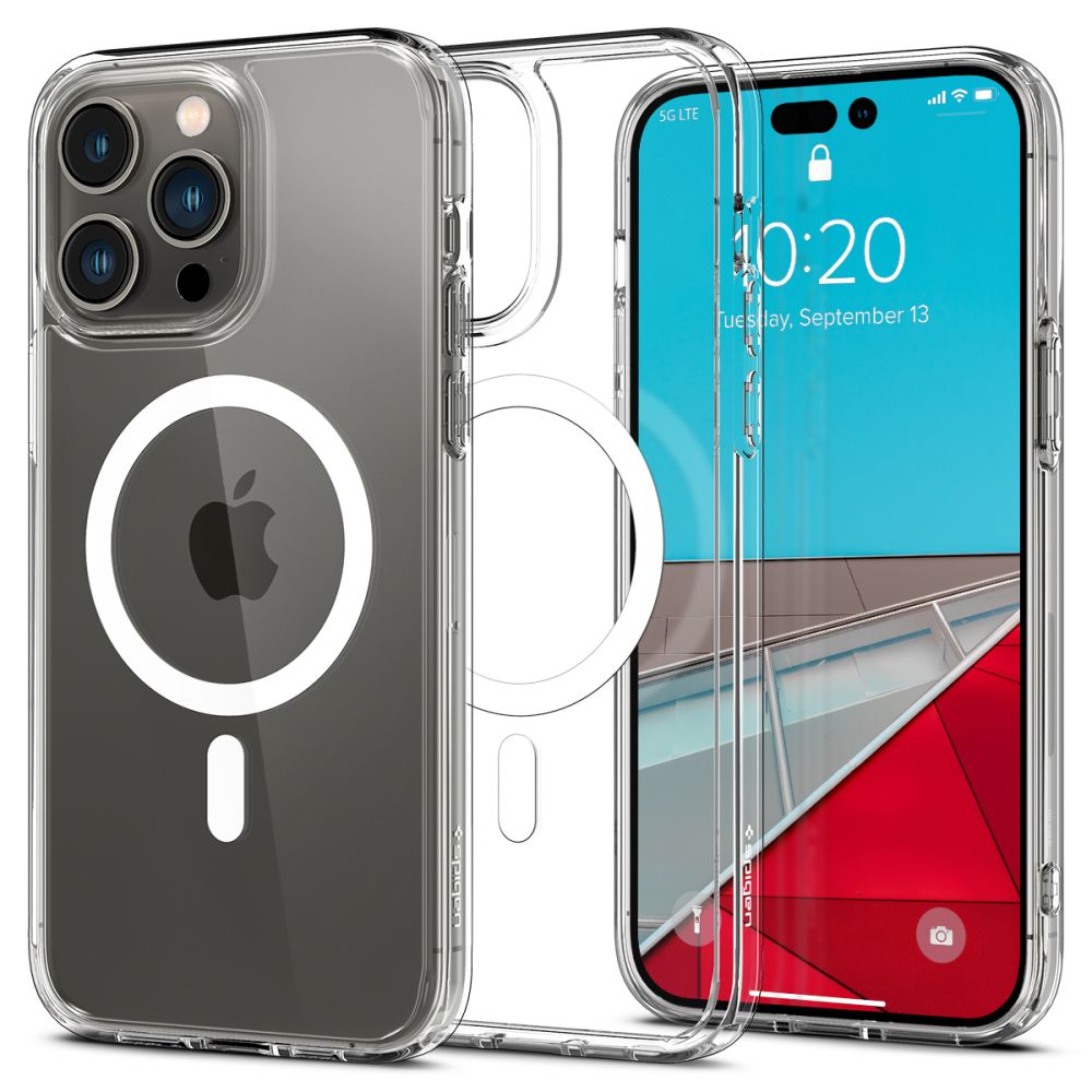 COQUE SPIGEN ULTRA HYBRID MAG MAGSAFE IPHONE 14 PRO MAX BLANCHE