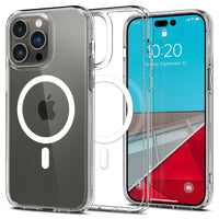 COQUE SPIGEN ULTRA HYBRID MAG MAGSAFE IPHONE 14 PRO BLANC