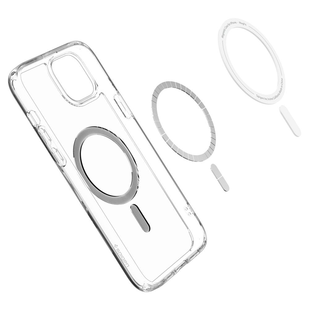 COQUE SPIGEN ULTRA HYBRID MAG MAGSAFE IPHONE 15 PLUS NOIRE