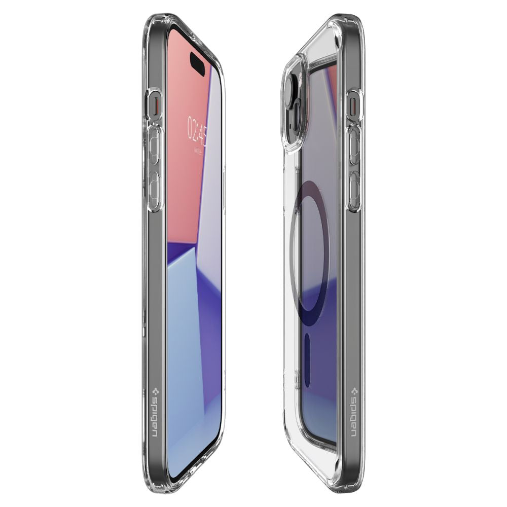 COQUE SPIGEN ULTRA HYBRID MAG MAGSAFE IPHONE 15 PLUS NOIRE