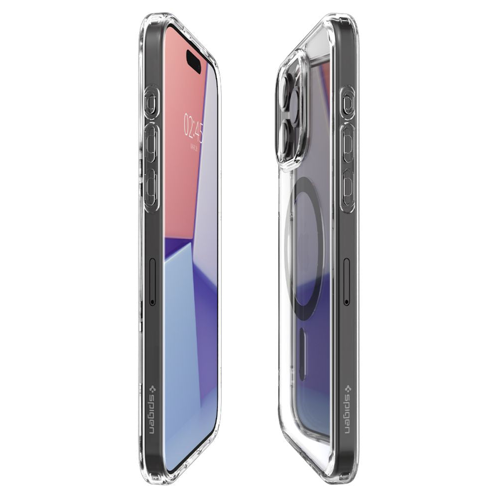 COQUE SPIGEN ULTRA HYBRID MAG MAGSAFE IPHONE 15 PRO MAX GRIS