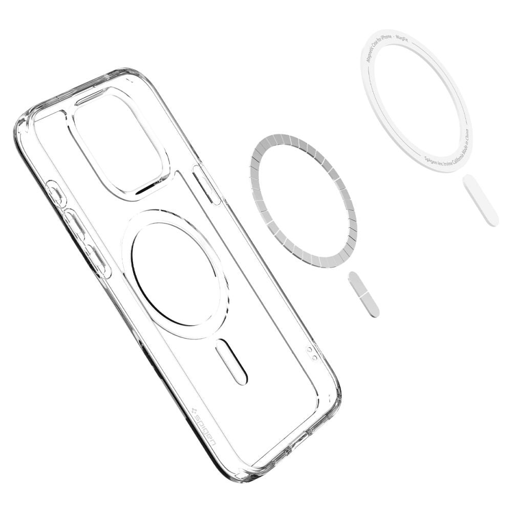 COQUE SPIGEN ULTRA HYBRID MAG MAGSAFE IPHONE 15 PRO BLANC