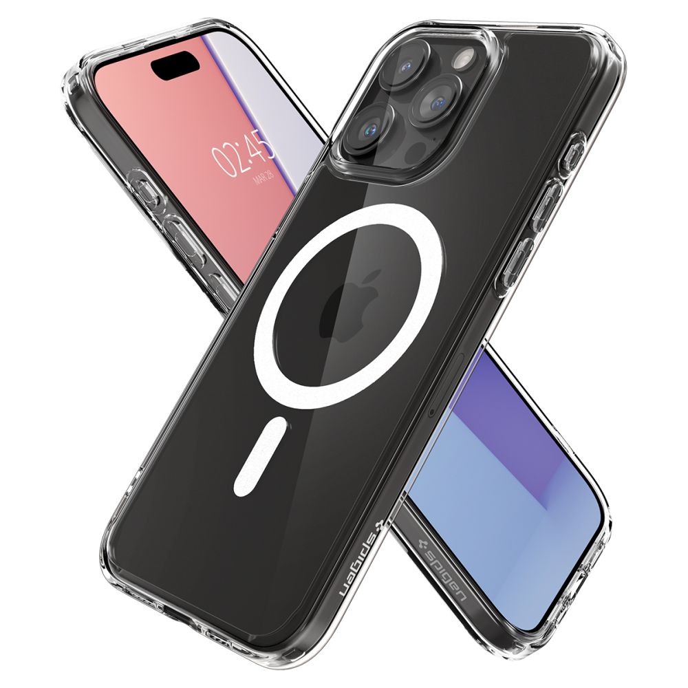 COQUE SPIGEN ULTRA HYBRID MAG MAGSAFE IPHONE 15 PRO BLANC