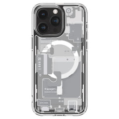COQUE SPIGEN ULTRA HYBRID MAG MAGSAFE IPHONE 15 PRO ZERO ONE BLANC