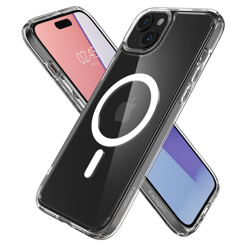 COQUE SPIGEN ULTRA HYBRID MAG MAGSAFE IPHONE 15 BLANCHE