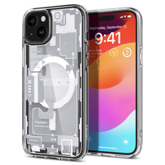 COQUE SPIGEN ULTRA HYBRID MAG MAGSAFE IPHONE 15 ZERO ONE BLANC