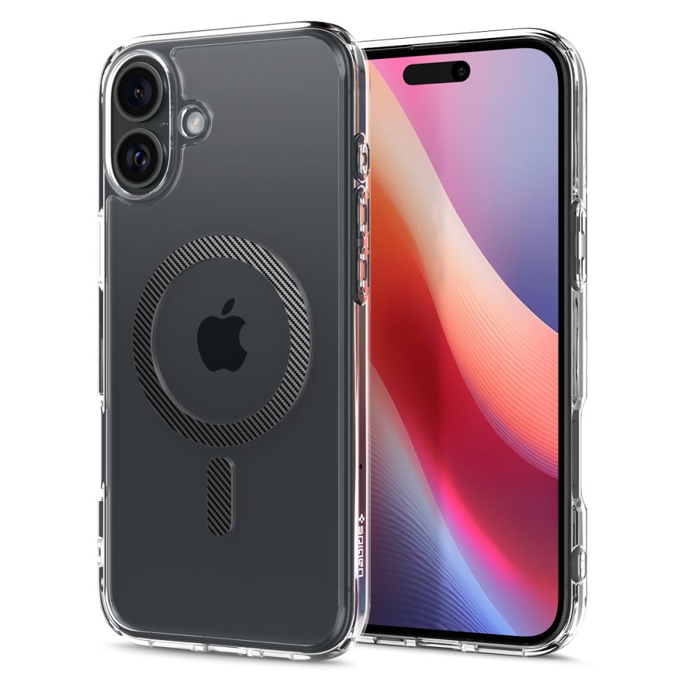 COQUE SPIGEN ULTRA HYBRID MAG MAGSAFE IPHONE 16 EN FIBRE DE CARBONE
