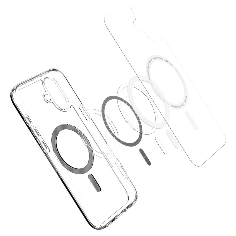 COQUE SPIGEN ULTRA HYBRID MAG MAGSAFE IPHONE 16 EN FIBRE DE CARBONE