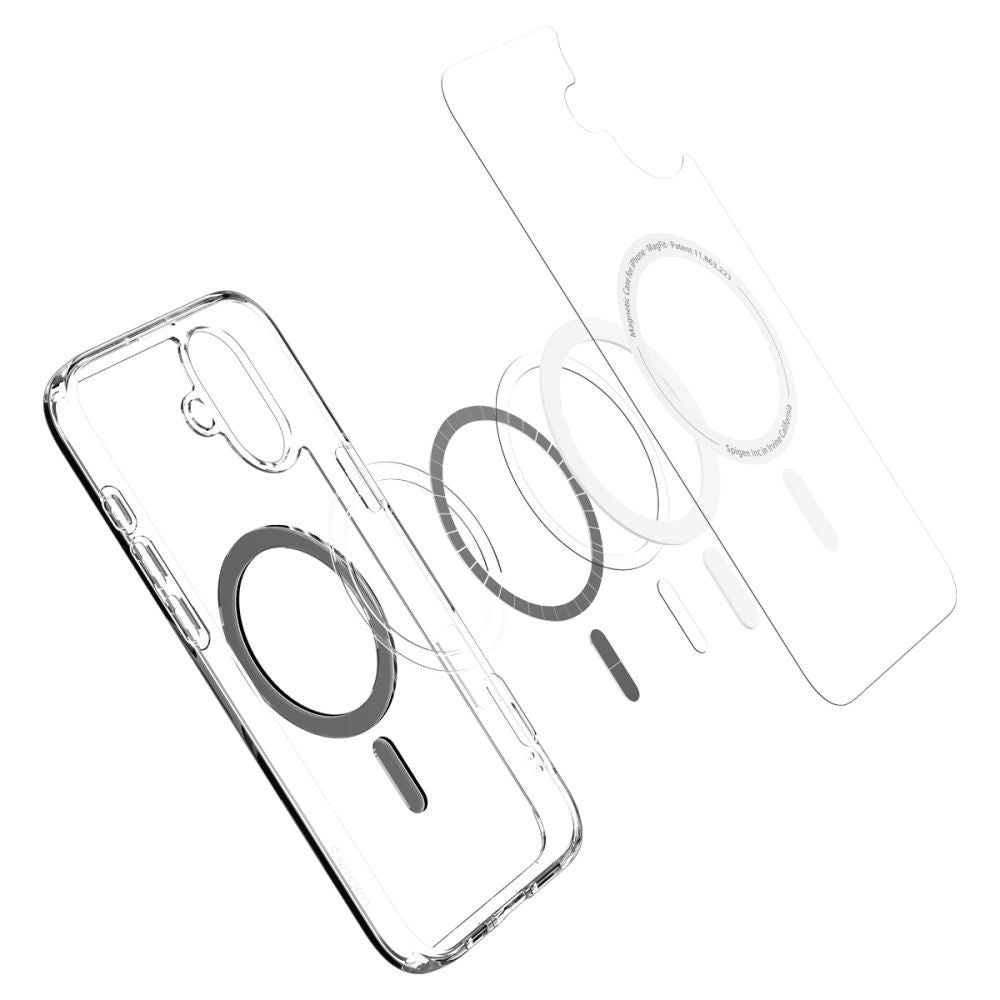 COQUE SPIGEN ULTRA HYBRID MAG MAGSAFE IPHONE 16 PLUS NOIRE