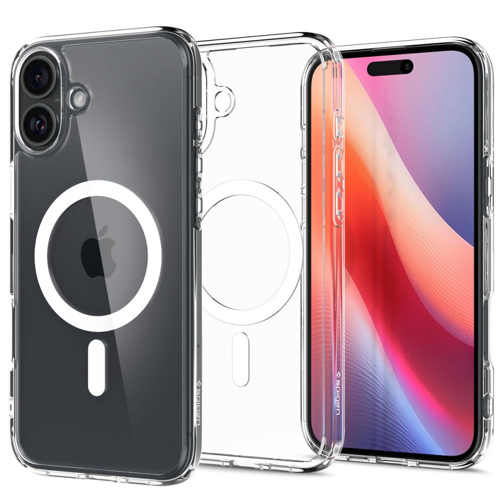 COQUE SPIGEN ULTRA HYBRID MAG MAGSAFE IPHONE 16 PLUS BLANCHE