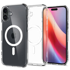 COQUE SPIGEN ULTRA HYBRID MAG MAGSAFE IPHONE 16 PLUS BLANCHE