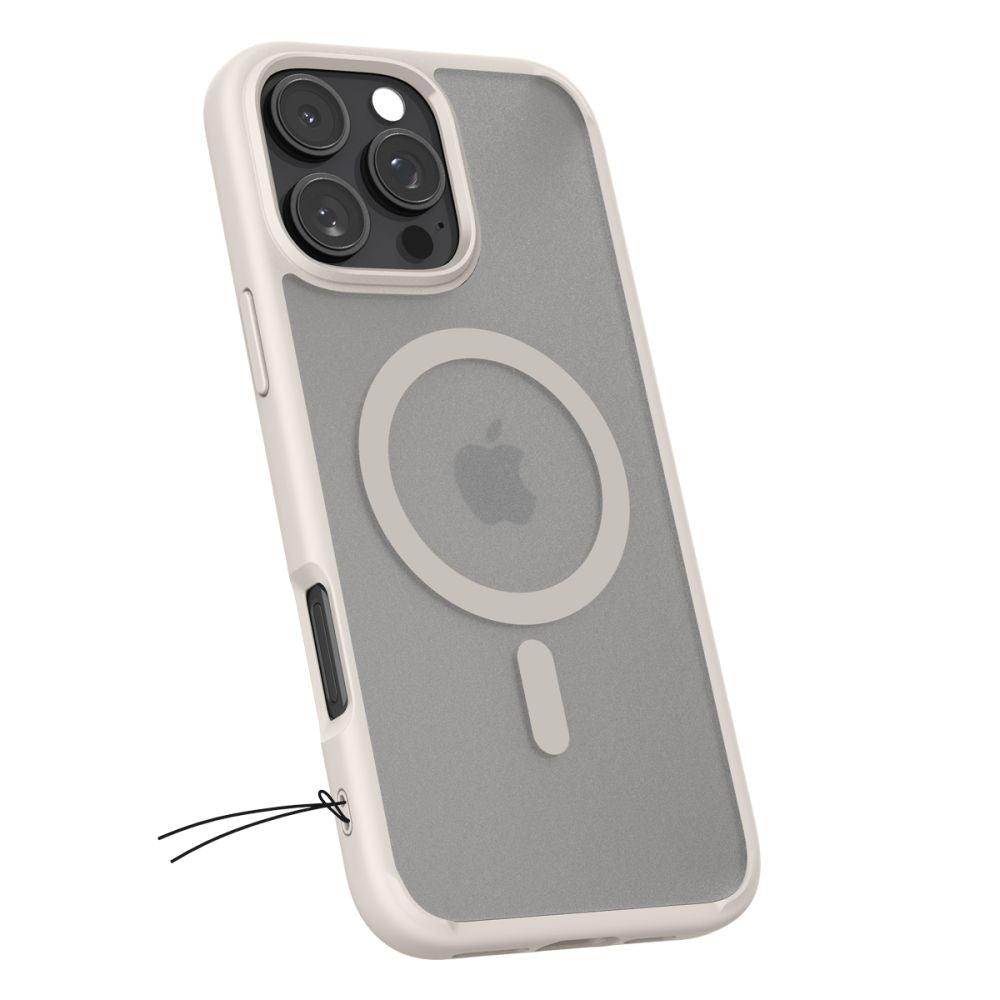 COQUE SPIGEN ULTRA HYBRID MAG MAGSAFE IPHONE 16 PRO MAX FROST TITANE NATUREL
