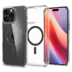 COQUE SPIGEN ULTRA HYBRID MAG MAGSAFE IPHONE 16 PRO MAX GRIS