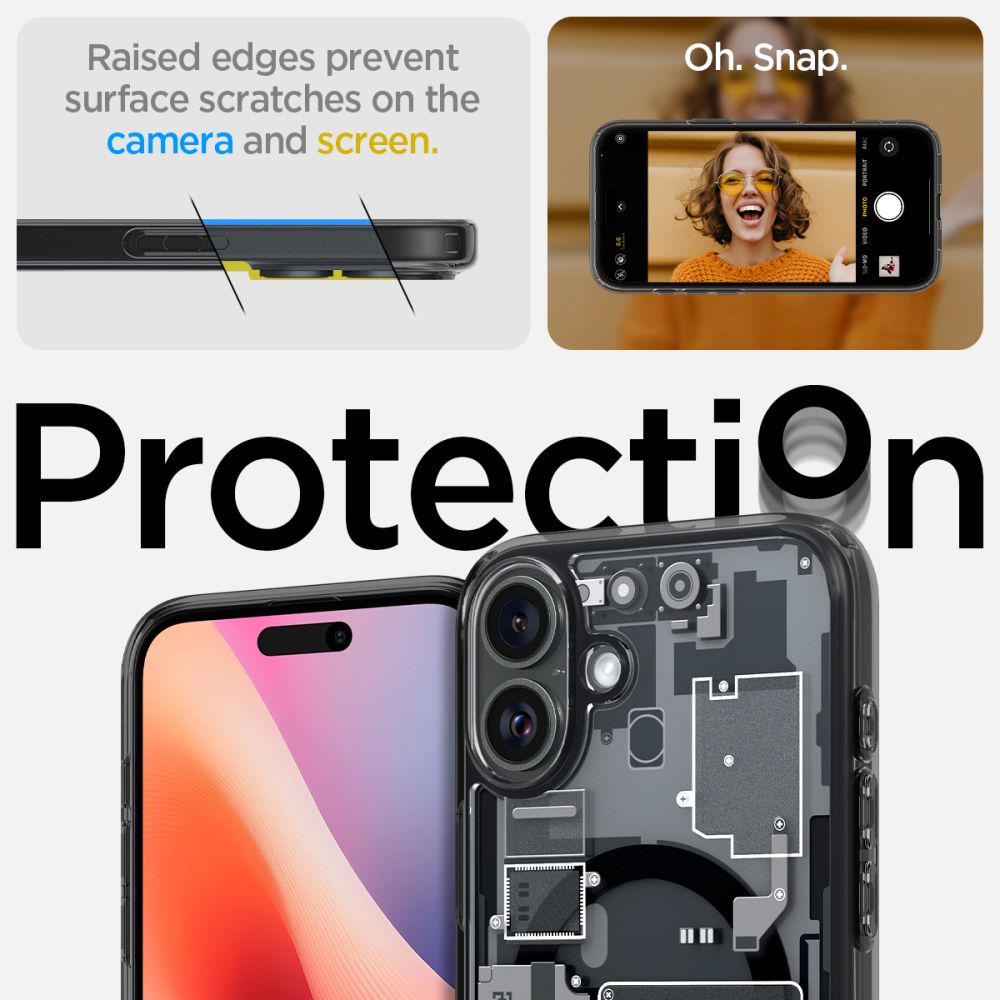 COQUE SPIGEN ULTRA HYBRID MAG MAGSAFE IPHONE 16 ZERO ONE