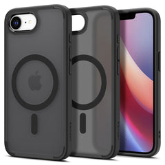 COQUE SPIGEN ULTRA HYBRID MAG MAGSAFE IPHONE 16E NOIR FROST