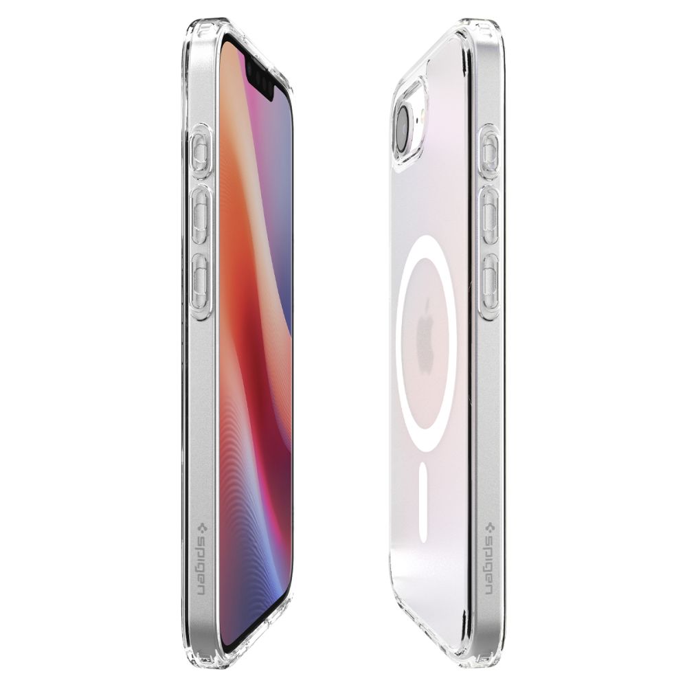COQUE SPIGEN ULTRA HYBRID MAG MAGSAFE IPHONE 16E BLANC FROSTÉ