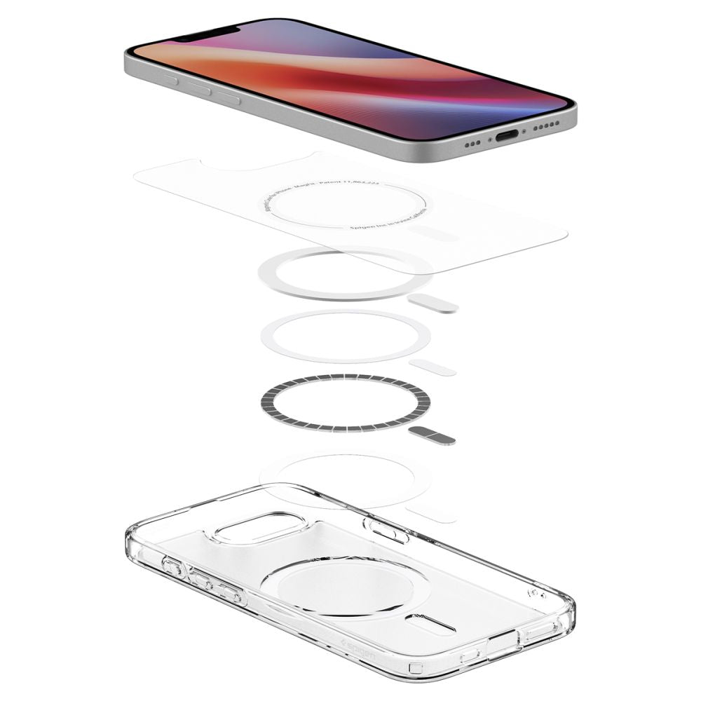 COQUE SPIGEN ULTRA HYBRID MAG MAGSAFE IPHONE 16E BLANC FROSTÉ