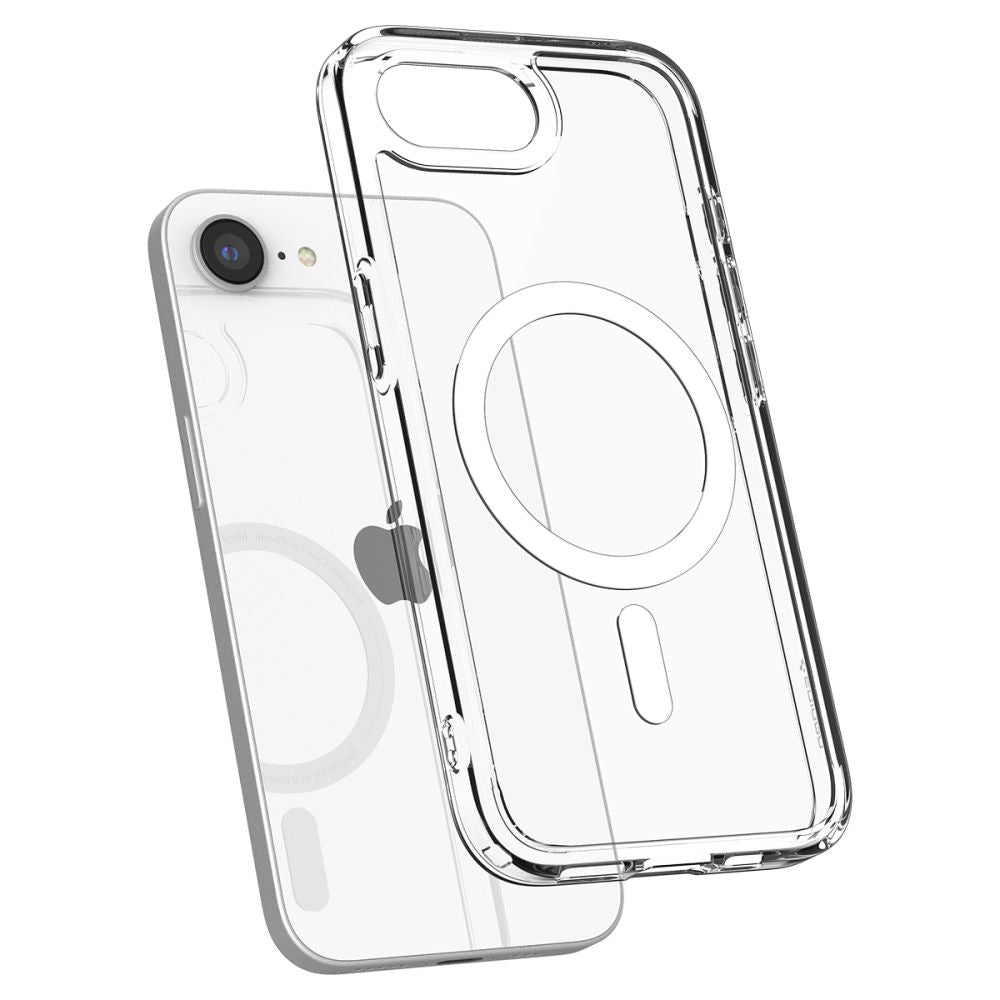COQUE SPIGEN ULTRA HYBRID MAG MAGSAFE IPHONE 16E BLANCHE