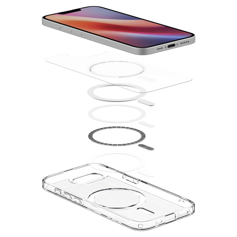 COQUE SPIGEN ULTRA HYBRID MAG MAGSAFE IPHONE 16E BLANCHE