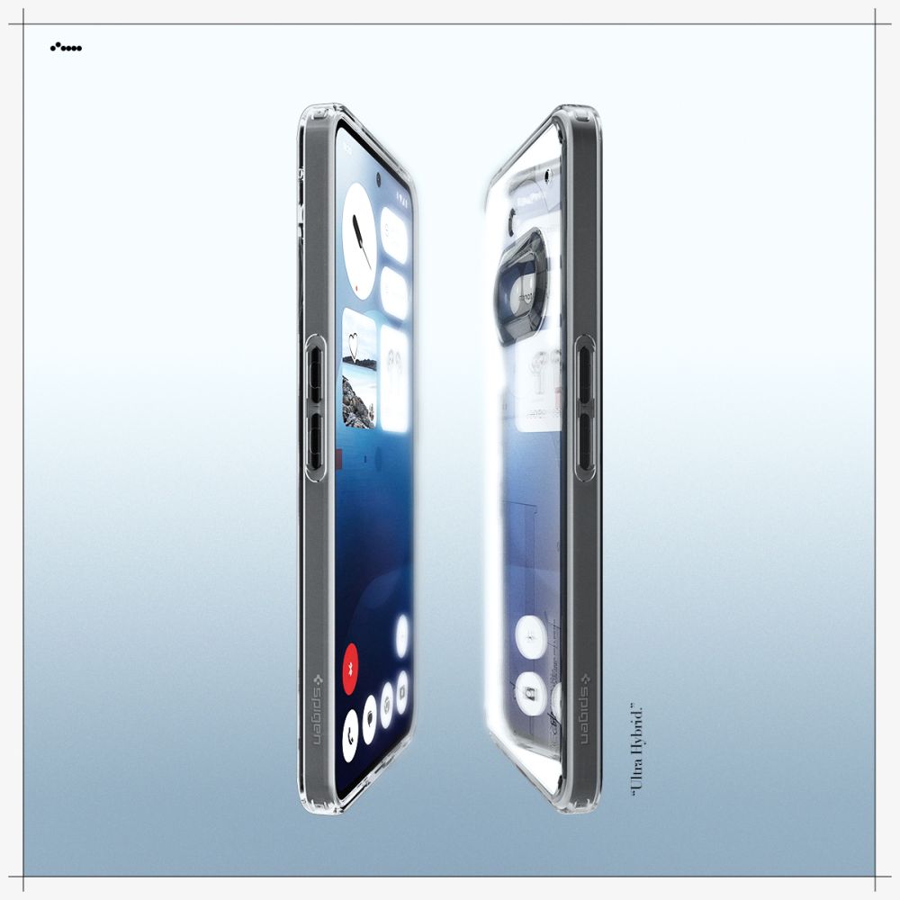 COQUE SPIGEN ULTRA HYBRID NOTHING PHONE 3A CRISTAL DE L'ESPACE