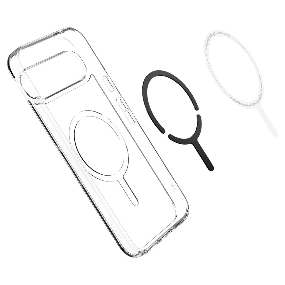 COQUE SPIGEN ULTRA HYBRID ONETAP RING MAGSAFE GOOGLE PIXEL 9 PRO BLANC