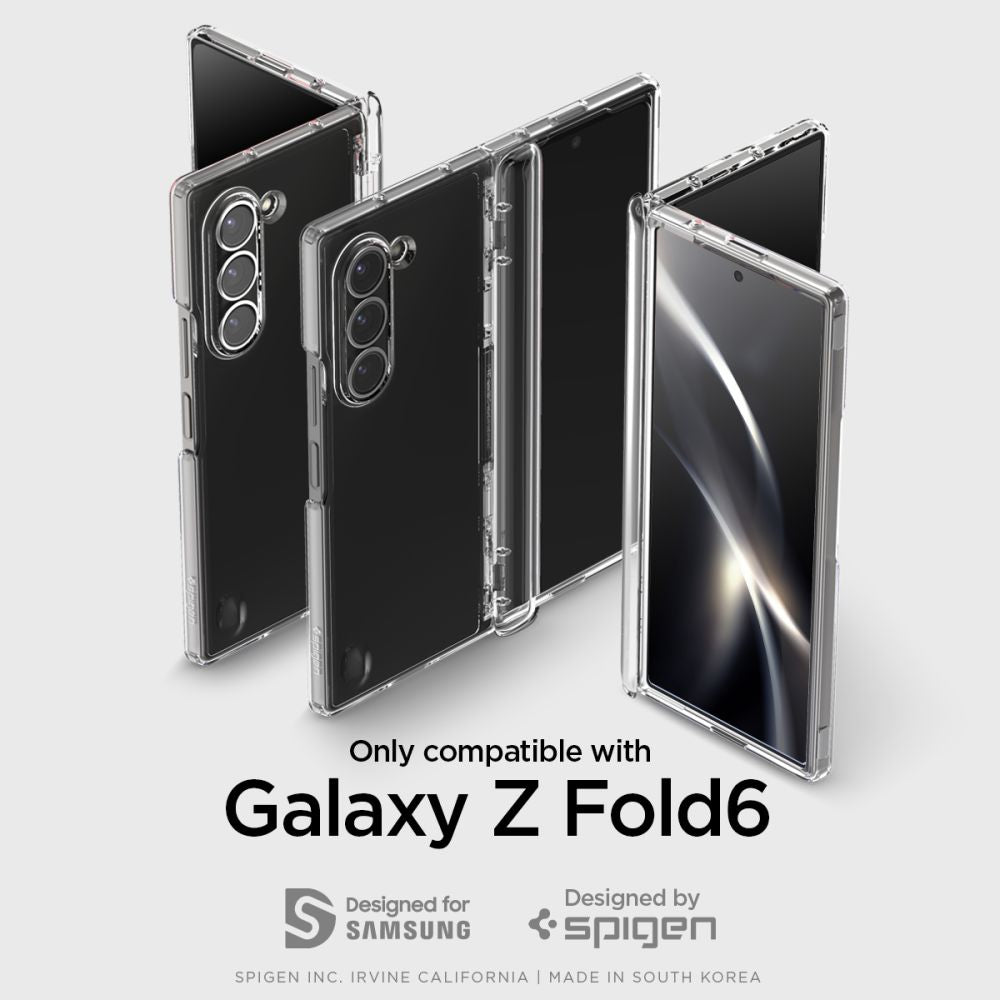 COQUE SPIGEN ULTRA HYBRID PRO GALAXY Z FOLD 6 CRISTAL CLAIR