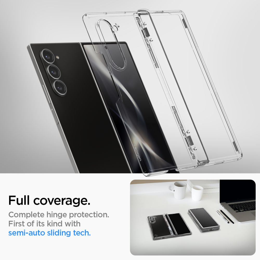 COQUE SPIGEN ULTRA HYBRID PRO GALAXY Z FOLD 6 CRISTAL CLAIR