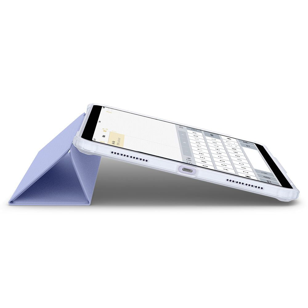 COUVERTURE / ÉTUI POUR IPAD AIR 10.9 4 / 5 / 2020-2022 / 11 6 / 2024 SPIGEN ULTRA HYBRID PRO IPAD AIR LAVANDE